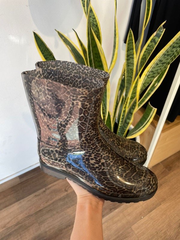 Producto - Botas de lluvia animal print talle 36