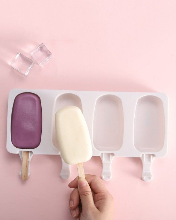 Producto - Molde de silicona paleta helado gde x 4 cavidades