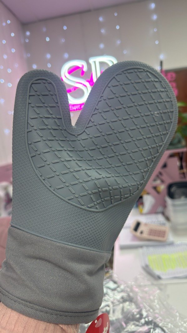 Producto - manopla de mano silicona forrada por dentro
