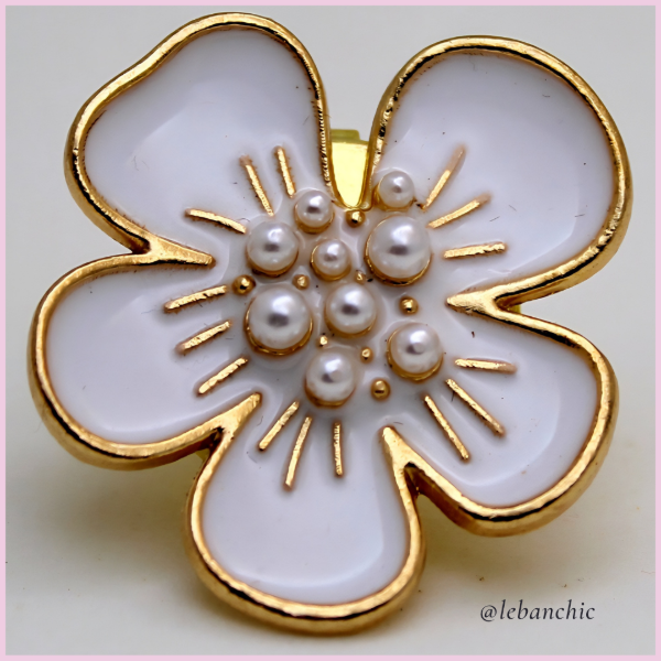 Producto - Cubrebotón Small Flower