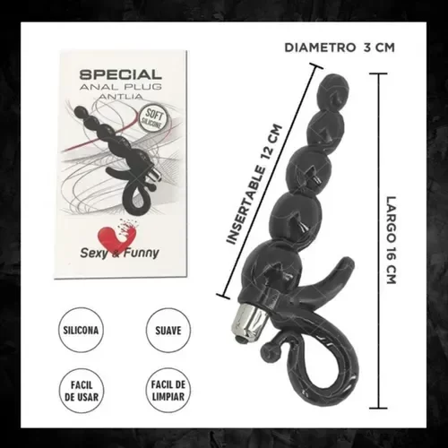 Producto - Estimulador anal Antlia