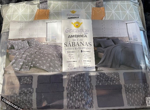 Producto - Sábanas GoldSun 2 en 1 FULL - 5