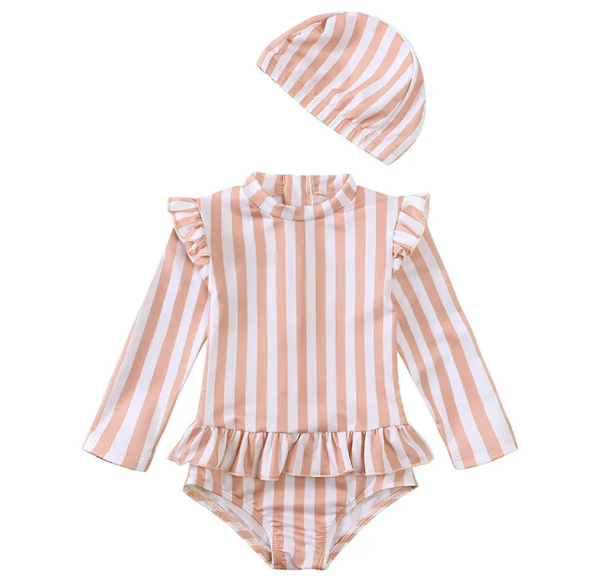 Producto - Body + gorro BRISA RAYAS