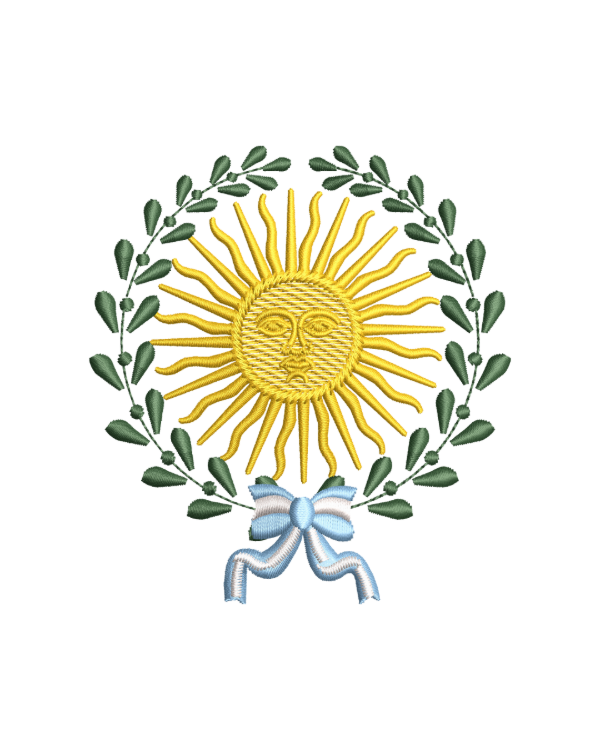 Producto - Sol con Laureles 10CM