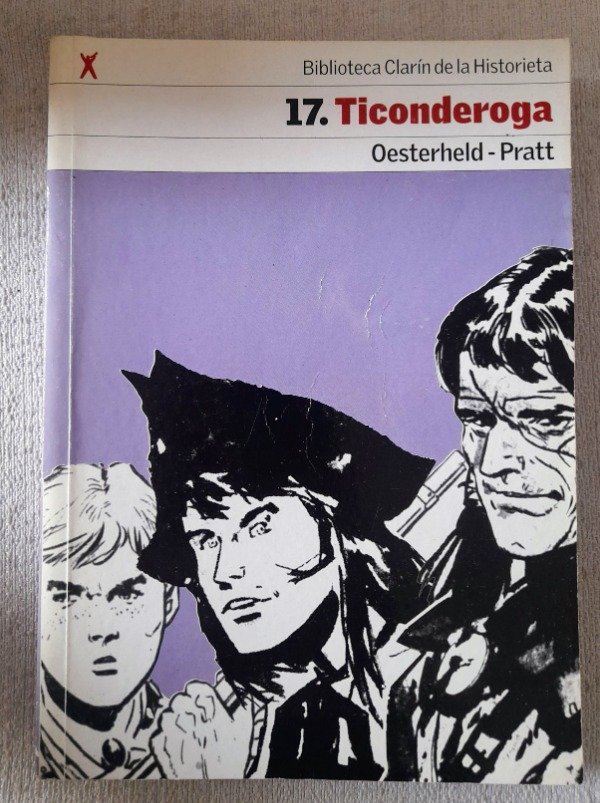 Producto - Biblioteca Clarín de la historieta #17 - Ticonderoga - Oesterheld Pratt