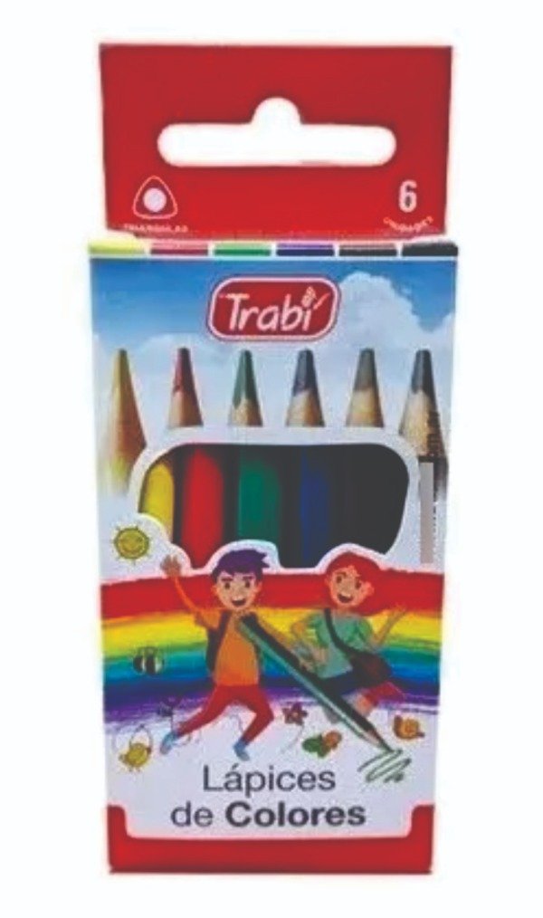 Producto - Lápices Cortos Resina Trabi x6