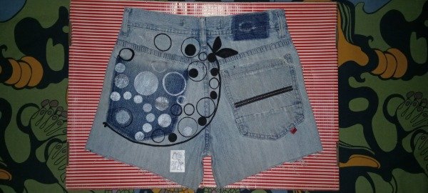 Producto - SHORT Talle 36 jeans celeste