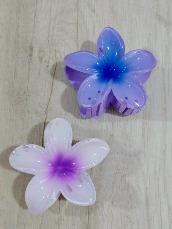 Producto - Broche hawaiano violetas
