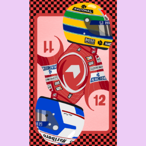 Producto - Cartas Holograficas - F1 - Mclaren - Senna y Prost