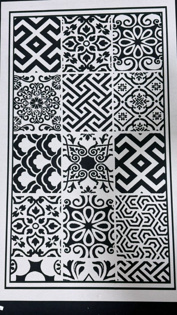 Producto - Alfombra mosaico mediano - 969