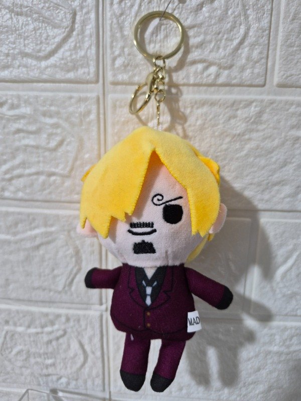 Producto - Llavero Peluche Sanji One Piece 10 cm