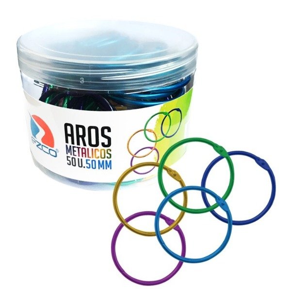 Producto - AROS METAL N. 50 COLOR