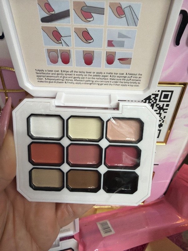 Producto - Paleta de esmalte sólido para baby boomer letra B