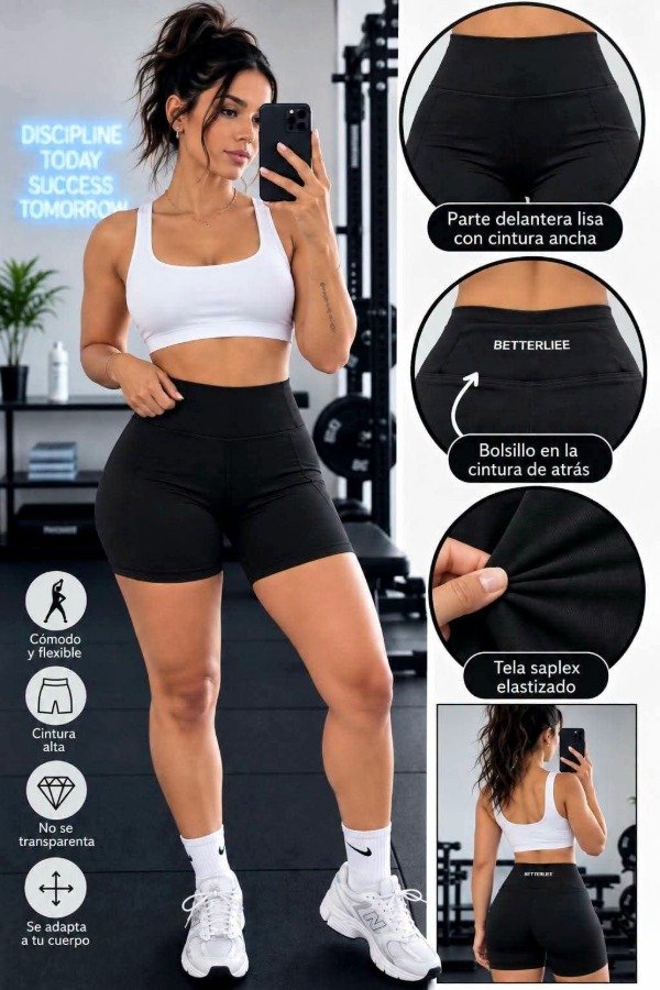 Producto - Línea Tahi - Short Better con bolsillo - 1