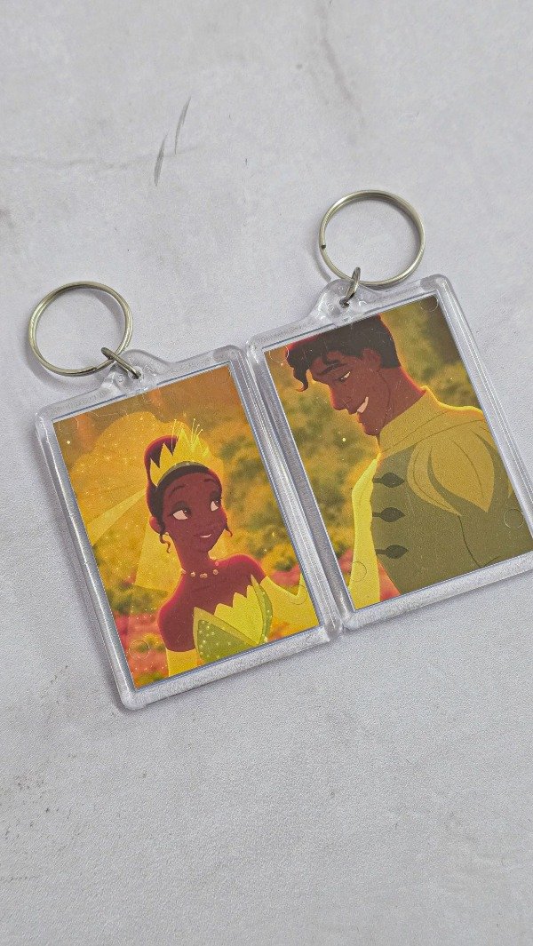 Producto - Llaveros compartidos Tiana y Naveen