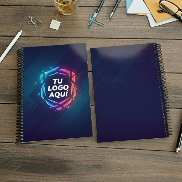 Producto - Cuaderno A5 21 x 15 Cm Personalizado Tapa Dura 80 Hojas