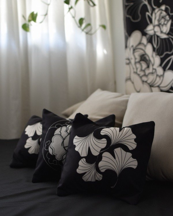 Producto - Funda Almohadón GINKGO