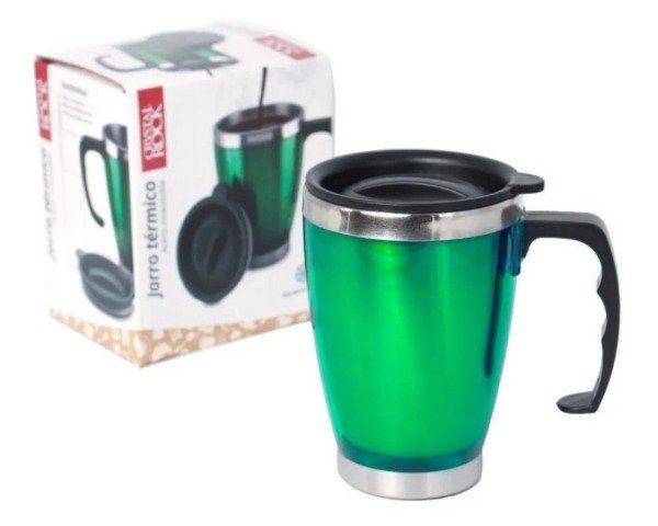 Producto - Vaso Termico Jarro Termo Acero Inoxidable Frio Calor 450ml