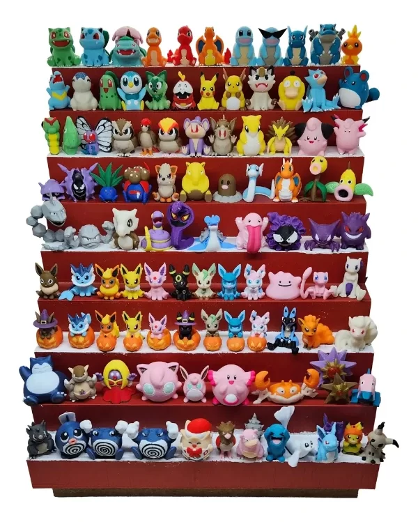 Producto - Pokemon Mini 3d Coleccionables Miniaturas Anime Premium X3