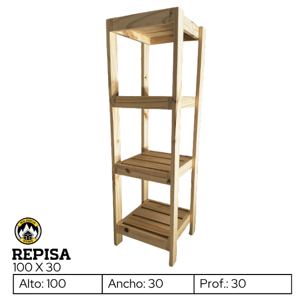 Producto - REPISA 100 X 30 X 30