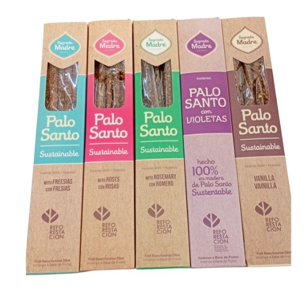 Producto - SAHUMERIOS PALO SANTO SAGRADA MADRE