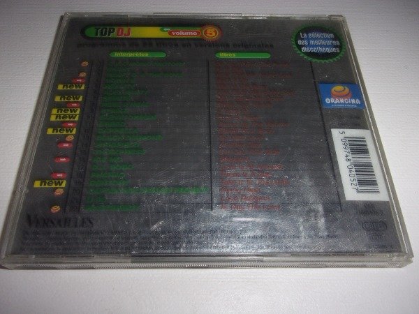 Producto - CD TOP DJ 5 FRANCIA LEER ESTADO 44B - 1