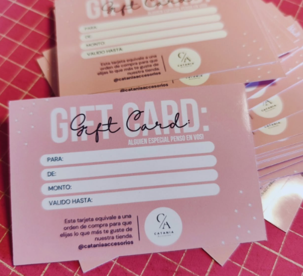 Producto - 100 Tarjetas de Presentación/Agradecimiento  9x5 cm - 13