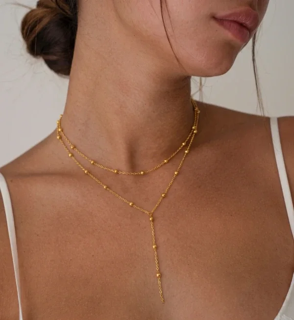 Producto - Collar Sarita Dorado