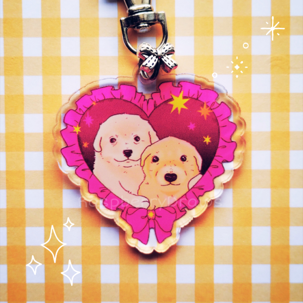 Producto - Llavero - Perritos amigos