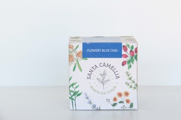 Producto - Flowery Blue Chai - Box x 40gr.-