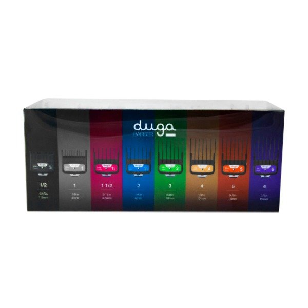 Producto - COLOR CLIPPER METAL COMBS X 8 - 1