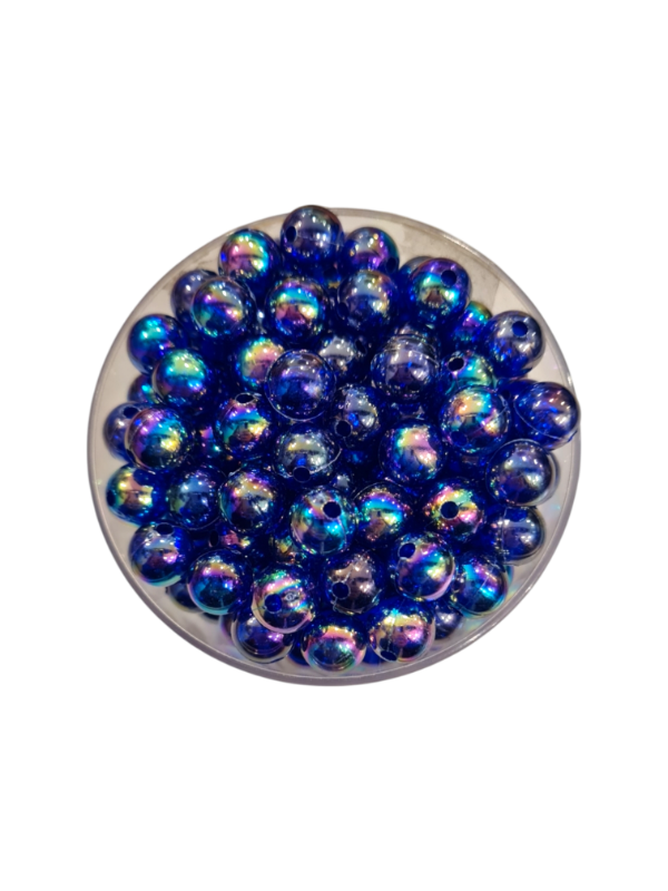 Producto - PERLAS HOLOGRAFICAS AZUL 8MM