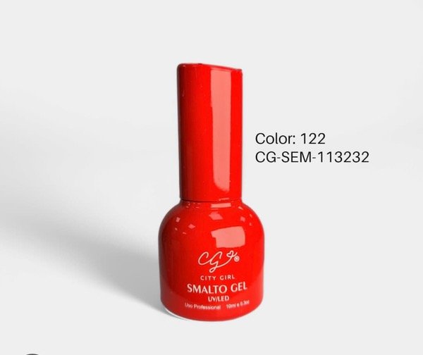 Producto - Esmalte de city 122 (rojo)