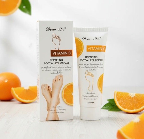 Producto - Crema reparadora para pies y talones agrietados