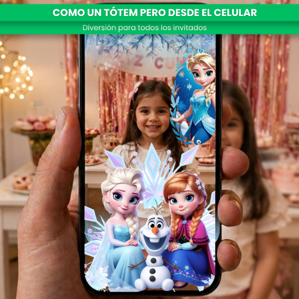 Producto - Fotocabina Virtual con Personajes / Fotos desde el Celular - 2
