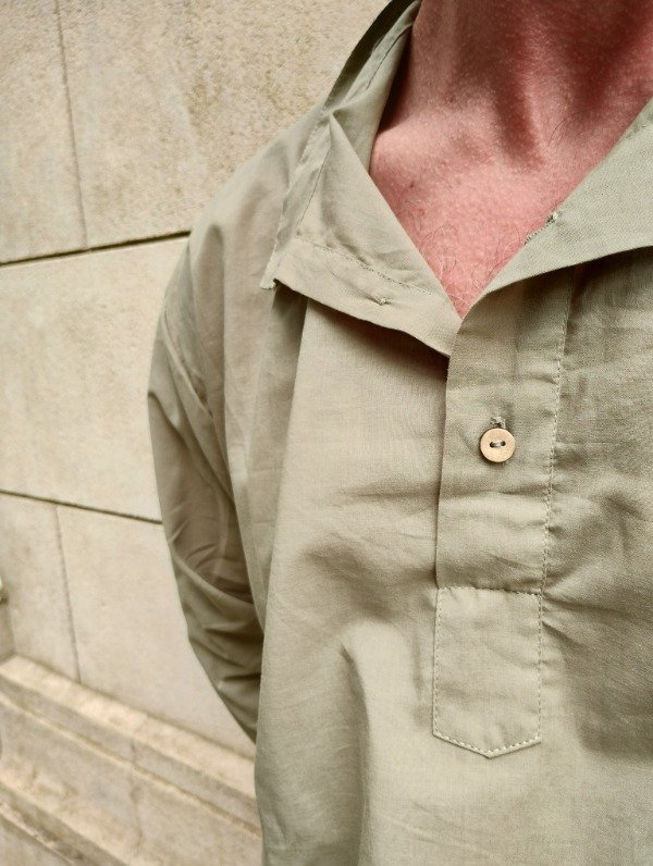 Producto - Camisa India verde seco