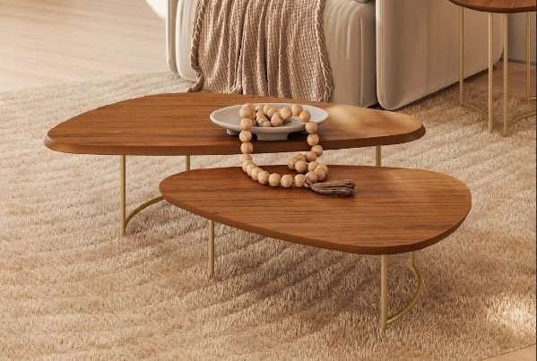 Producto - Dúo Mesa Ratona Pétala Freijo