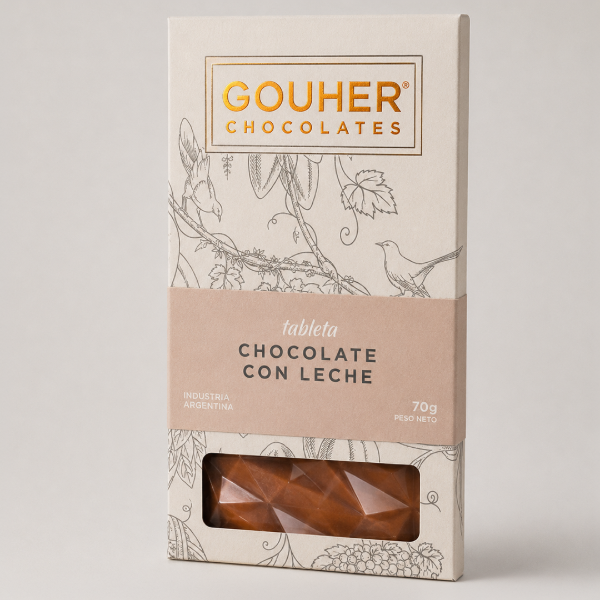 Producto - Tableta de chocolate con leche x 70g