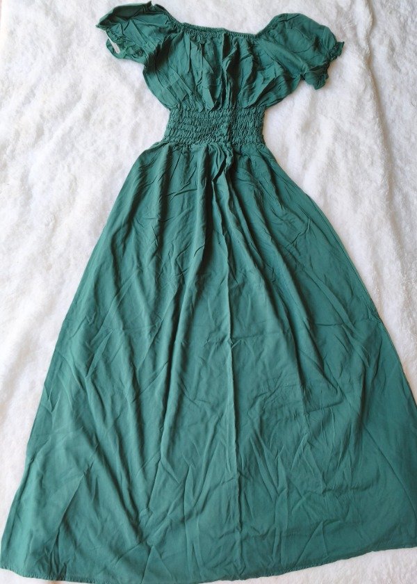 Vestido Alba verde inglés T3 y T4