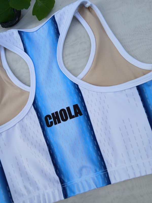 Producto - Top deportivo Argentina personalizado a pedido (demora 3/4 semanas) - 1