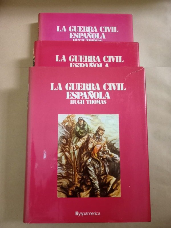 Producto - La Guerra Civil española - Hugh Thomas - Hyspamerica 1979 - 6 Tomos - 2