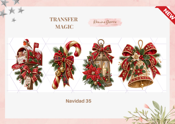 Producto - Transfer magic - Navidad 35