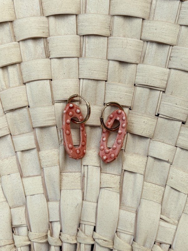 Producto - ÓVALO DOTS TERRACOTA