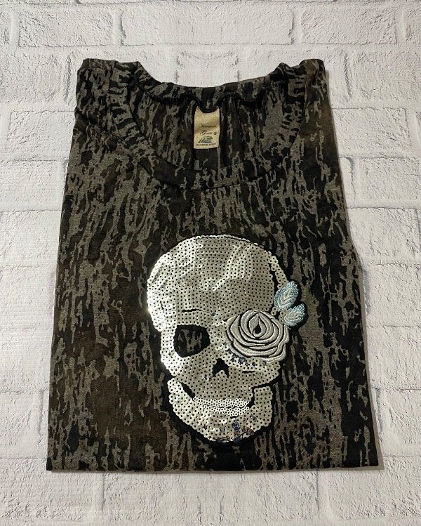 Producto - Remera Exclusiva MEXICAN SKULL.Calce suelto