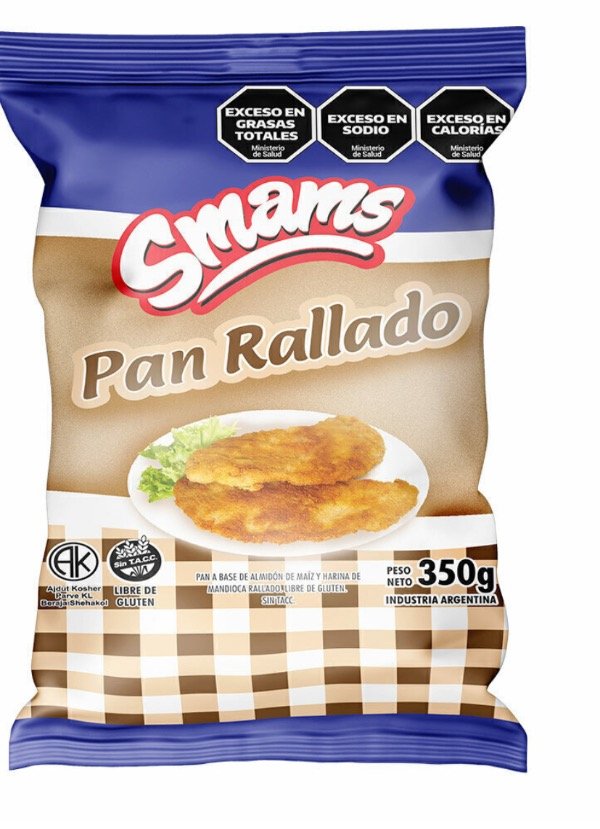 Producto - Pan rallado SMAMS por 350 gr