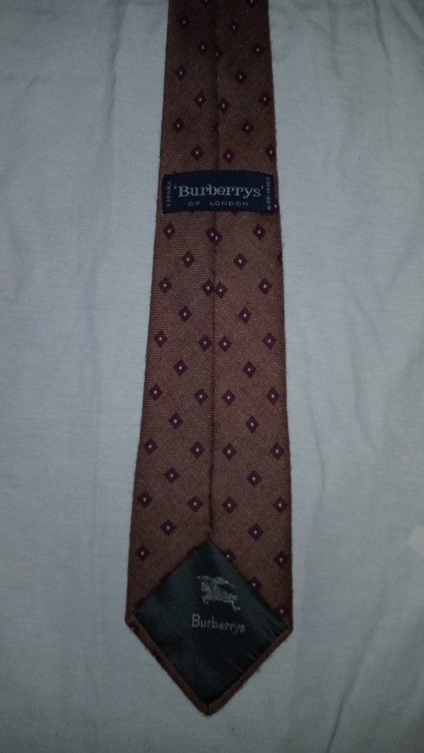 Producto - Burberry rare vintage Aberdeen silk tie. - 5