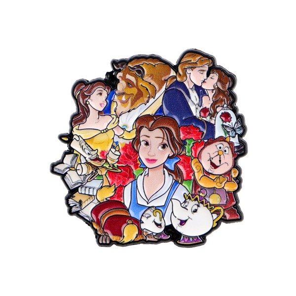 Producto - Pin Disney - El mundo de la Bella y la Bestia