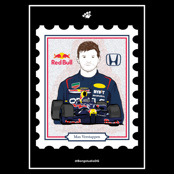 Producto - Print Max Verstappen Red Bull