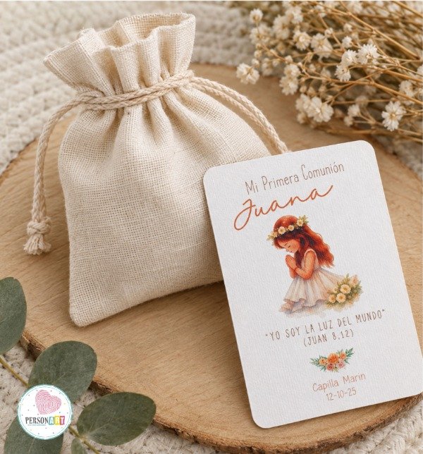 Producto - Estampita comunion Nena - 0