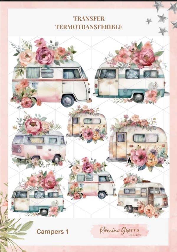 Producto - Transfer termotransfeible - Campers 1